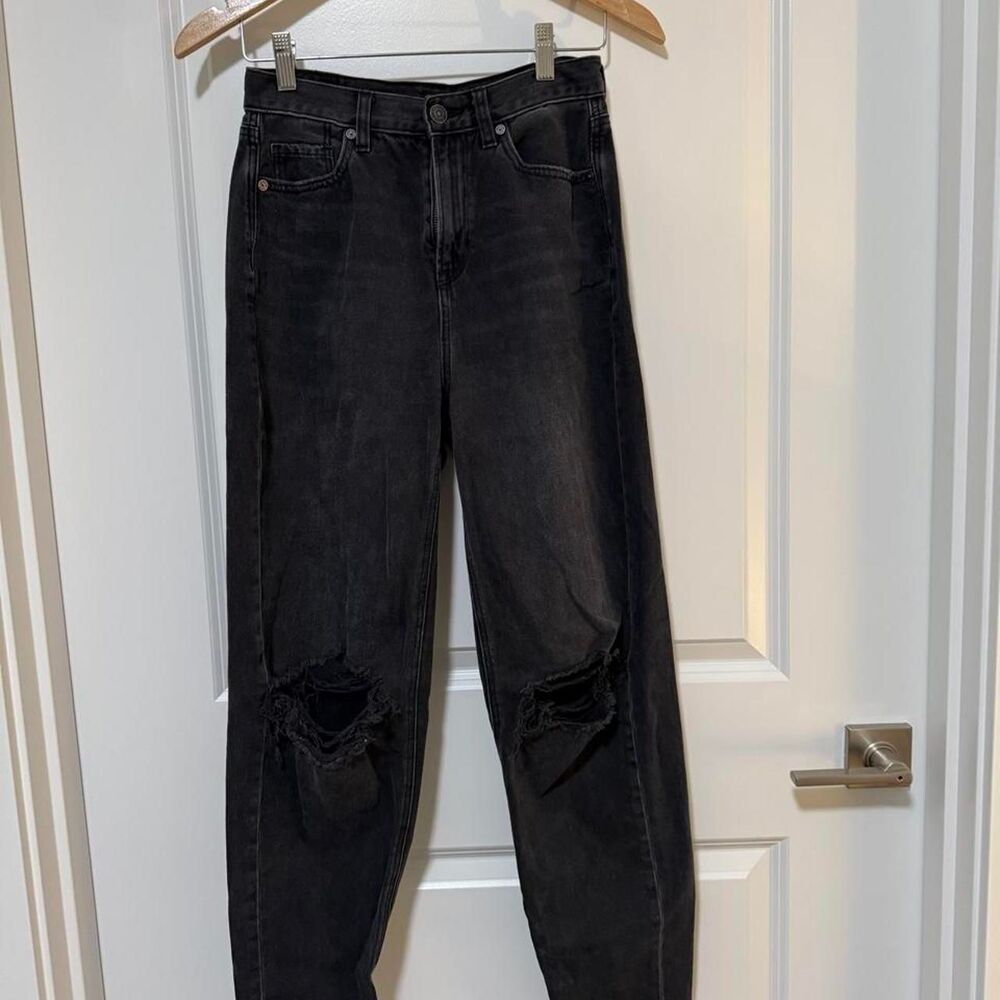 American-eagle Women's Black Trousers